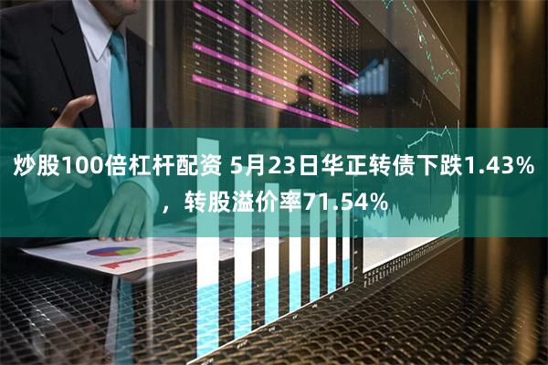 炒股100倍杠杆配资 5月23日华正转债下跌1.43%，转股溢价率71.54%