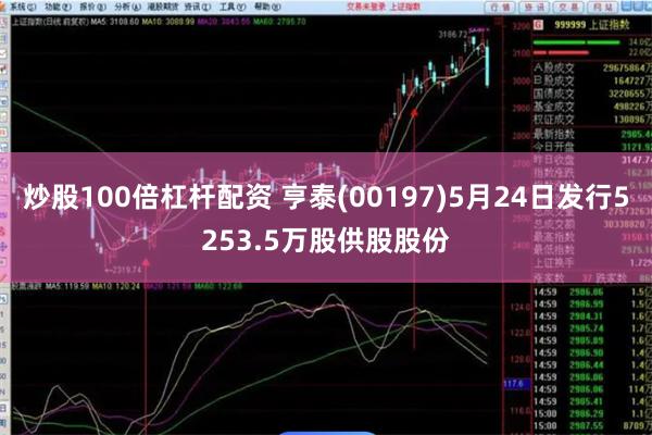 炒股100倍杠杆配资 亨泰(00197)5月24日发行5253.5万股供股股份