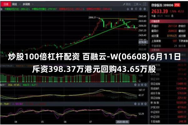 炒股100倍杠杆配资 百融云-W(06608)6月11日斥资