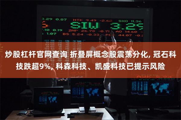 炒股杠杆官网查询 折叠屏概念股震荡分化, 冠石科技跌超9